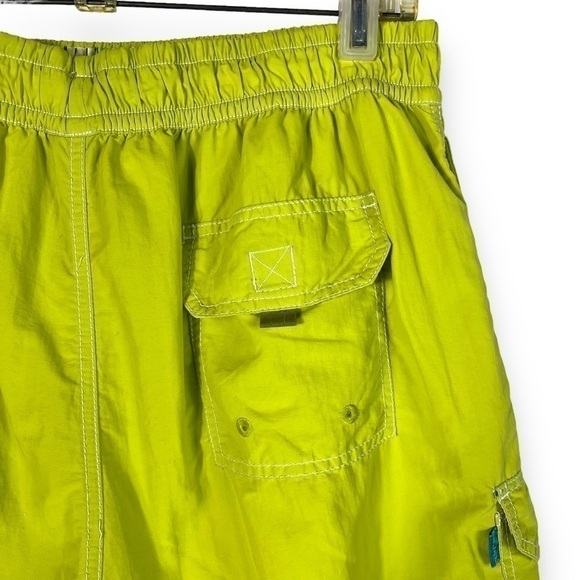 4 for $40 SALE! Tommy Bahama Relax Happy Go Cargo Swim Trunks, Frog Green, M - Picture 10 of 12
